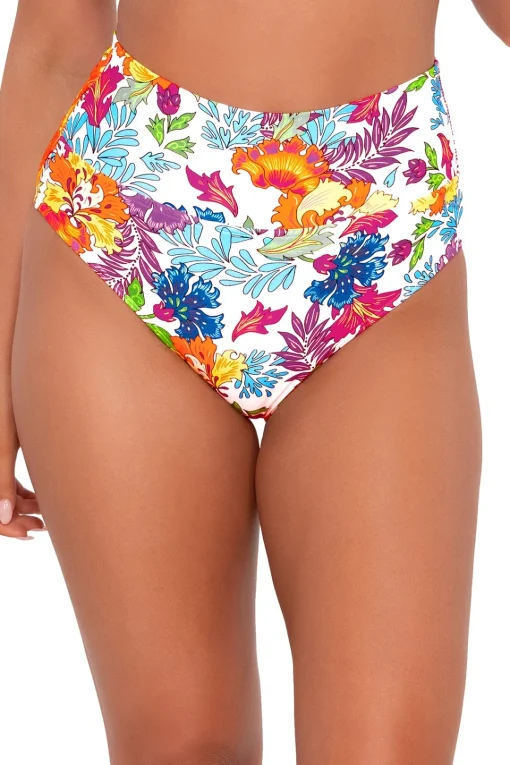 Sunsets Camilla Flora Hannah High Waist Bottom< Plus Size | High-Waist