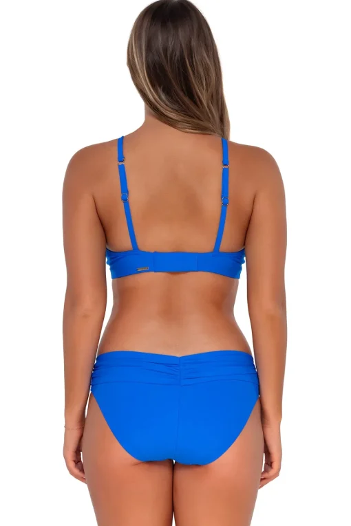 Sunsets Electric Blue Kauai Keyhole Top< Plus Size | Bra-Sized
