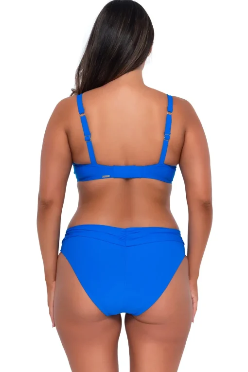 Sunsets Electric Blue Kauai Keyhole Top< Plus Size | Bra-Sized