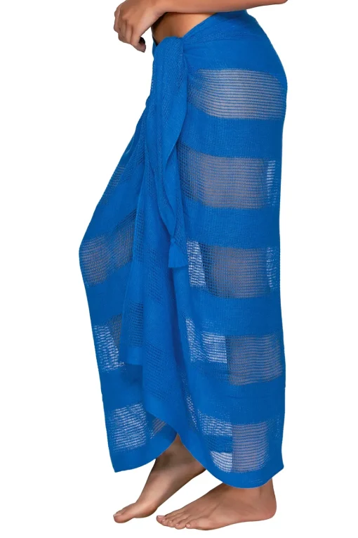 Sunsets Electric Blue Paradise Pareo< Cover-Ups