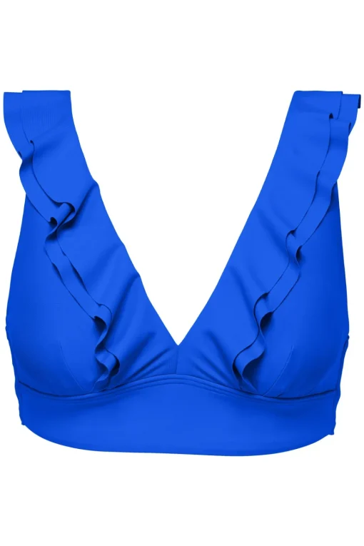 Sunsets Electric Blue Willa Wireless Top< Plus Size | Wire-Free