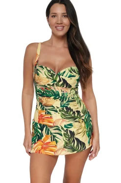 Sunsets Escape Amber Oasis Sienna Swim Dress< Swim Dress