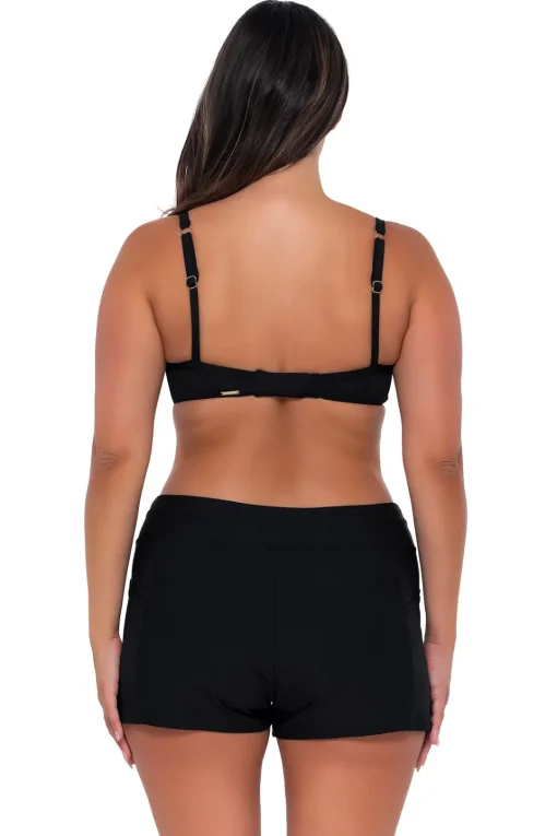 Sunsets Escape Black Laguna Swim Short< Swim Shorts