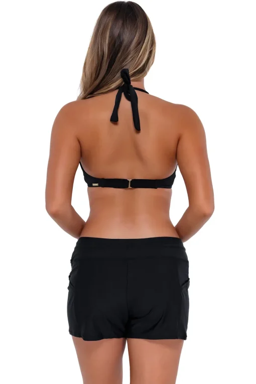 Sunsets Escape Black Laguna Swim Short< Swim Shorts