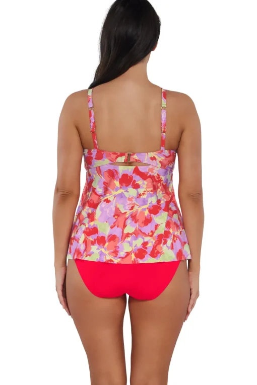 Sunsets Escape Butterfly Beach Tori Tankini Top< Plus Size | Wire-Free