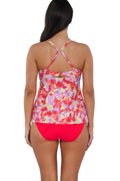 Sunsets Escape Butterfly Beach Tori Tankini Top< Plus Size | Wire-Free