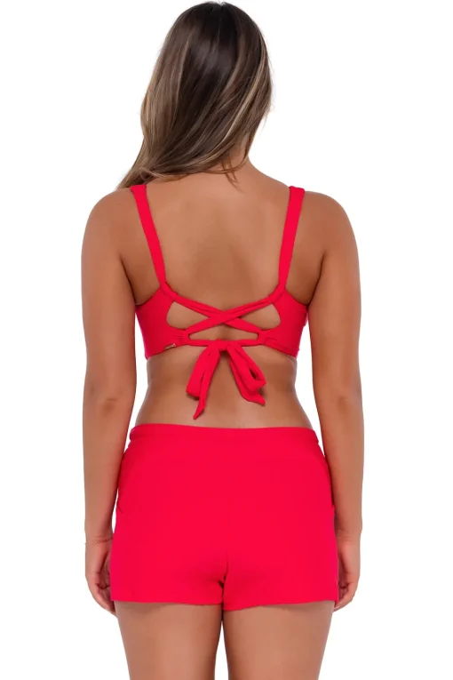 Sunsets Escape Geranium Laguna Swim Short< Swim Shorts