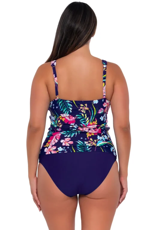 Sunsets Escape Island Getaway Emerson Tankini Top< Plus Size | Underwire