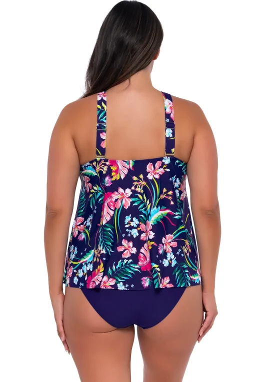 Sunsets Escape Island Getaway Sadie Tankini Top< Wire-Free | Tankinis