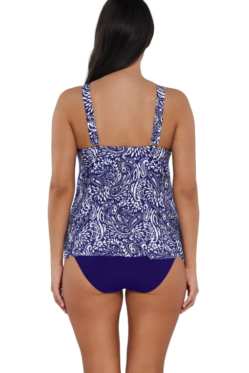 Sunsets Escape Marina Sadie Tankini Top< Plus Size | Wire-Free