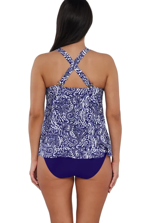 Sunsets Escape Marina Sadie Tankini Top< Plus Size | Wire-Free