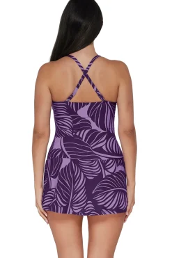 Sunsets Escape Mystic Palms Sienna Swim Dress< Swim Dress