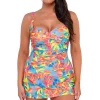 Sunsets Escape Shoreline Petals Sienna Swim Dress< Swim Dress