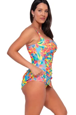 Sunsets Escape Shoreline Petals Sienna Swim Dress< Swim Dress