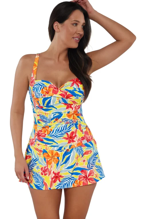 Sunsets Escape Suncatcher Sienna Swim Dress< Swim Dress