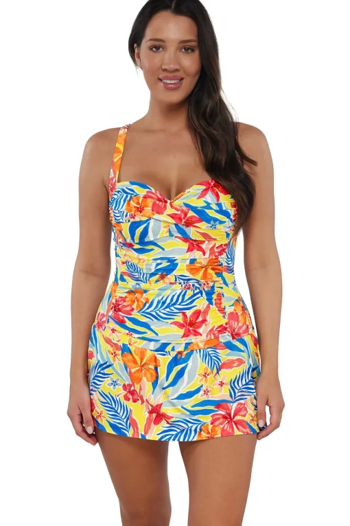 Sunsets Escape Suncatcher Sienna Swim Dress< Swim Dress