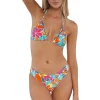 Sunsets Festive Floral Sandbar Rib Laney Triangle Top< Bikini Tops | Wire-Free