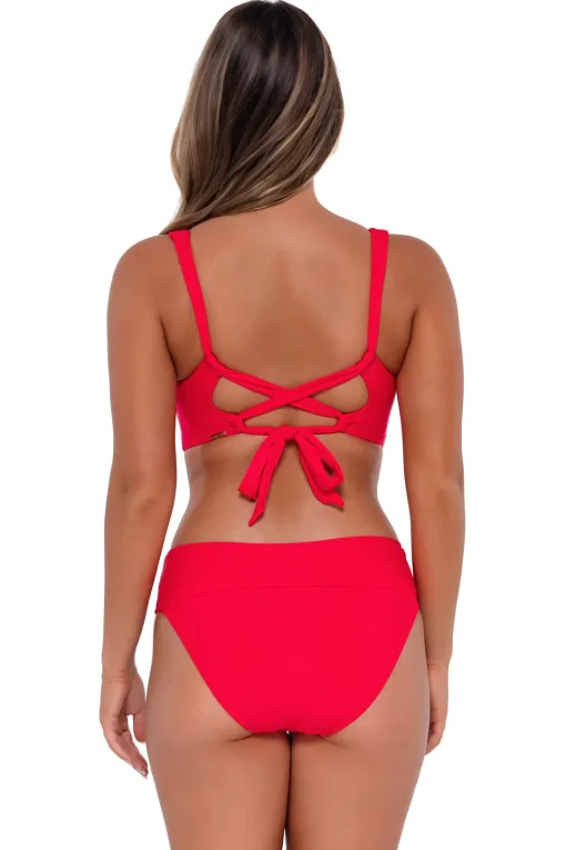 Sunsets Geranium Elsie Top< Plus Size | Bikini Tops