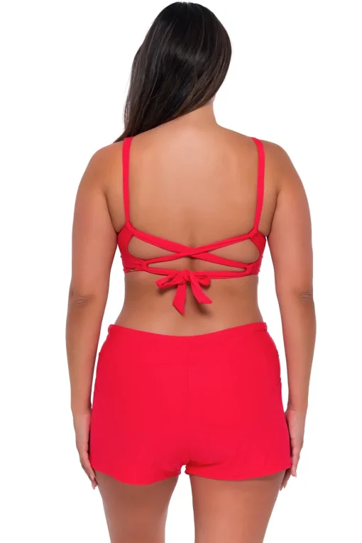 Sunsets Geranium Elsie Top< Plus Size | Bikini Tops