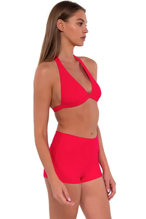 Sunsets Geranium Kinsley Swim Short< Plus Size | Swim Shorts