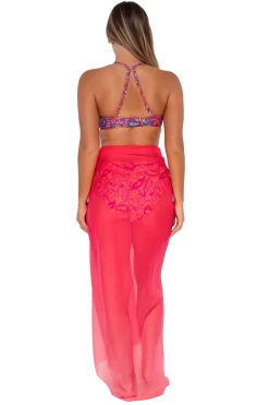 Sunsets Geranium Paradise Pareo< Cover-Ups