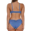 Sunsets Harbor Blue Sandbar Rib Alana Reversible Hipster Bottom< Low-Rise | Bikini Bottoms