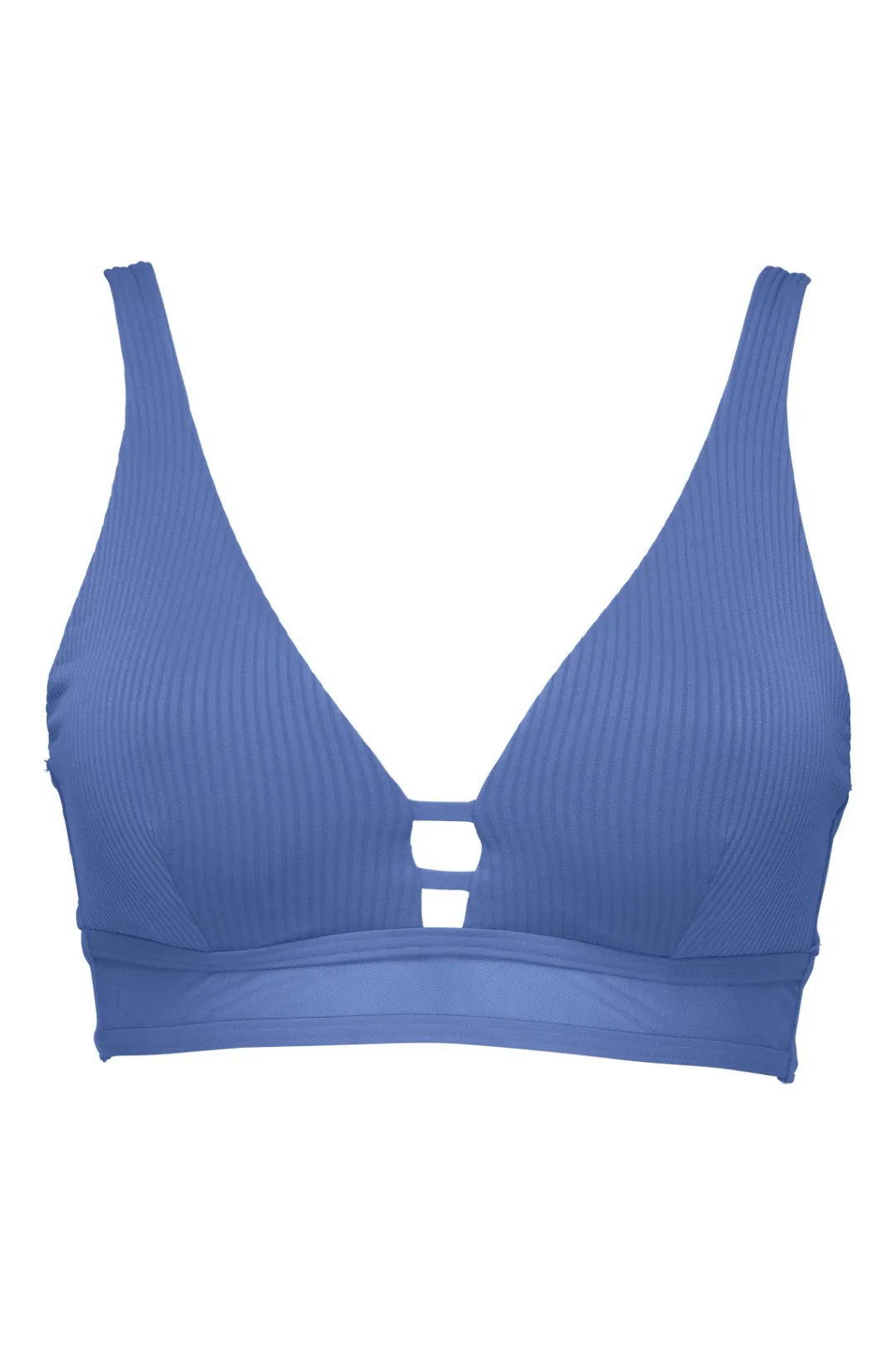 Sunsets Harbor Blue Sandbar Rib Danica Top< Plus Size | Underwire