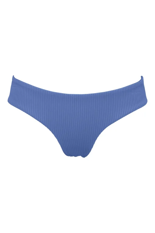 Sunsets Harbor Blue Sandbar Rib Alana Reversible Hipster Bottom< Low-Rise | Bikini Bottoms