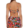 Sunsets Hummingbird Cove Sporty Swim Skirt Bottom< Plus Size