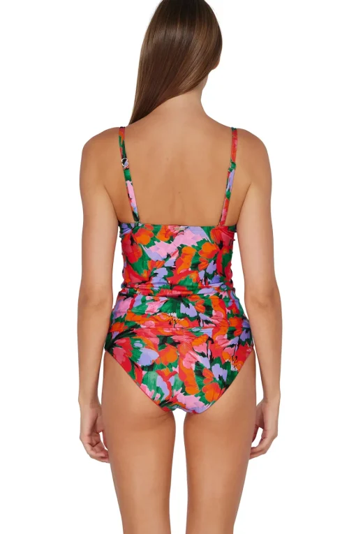 Sunsets Hummingbird Cove Simone Tankini Top< Wire-Free | Tankinis