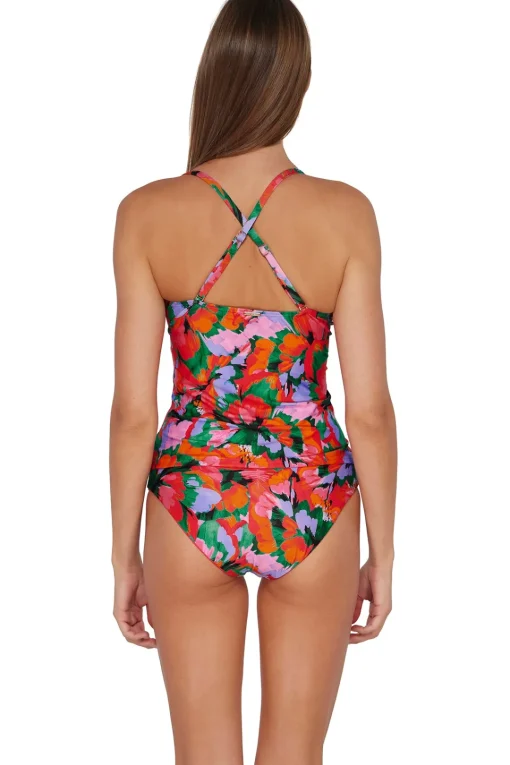 Sunsets Hummingbird Cove Simone Tankini Top< Wire-Free | Tankinis