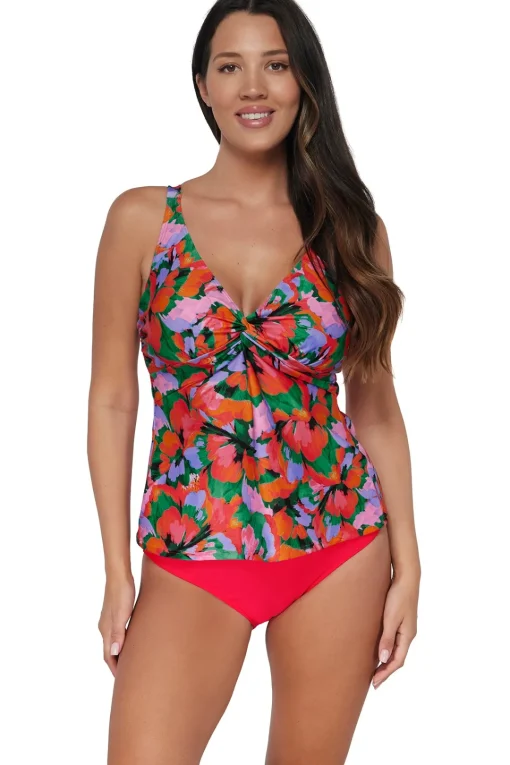 Sunsets Hummingbird Cove Forever Tankini Top< Plus Size | Bra-Sized