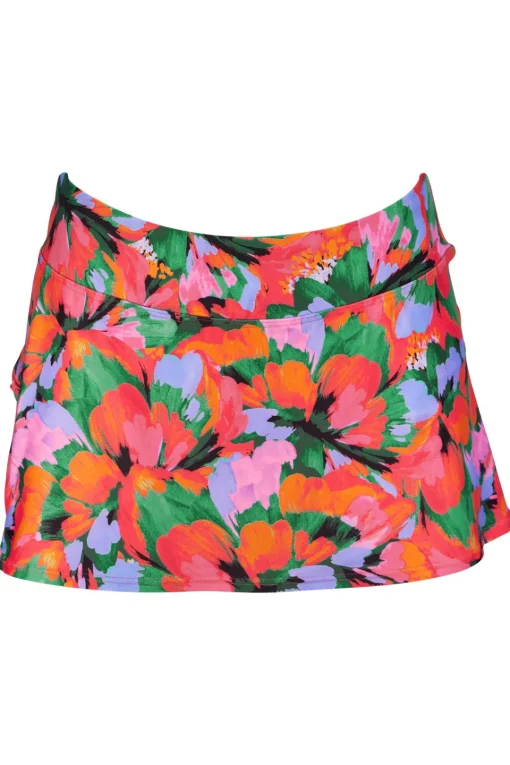 Sunsets Hummingbird Cove Sporty Swim Skirt Bottom< Plus Size
