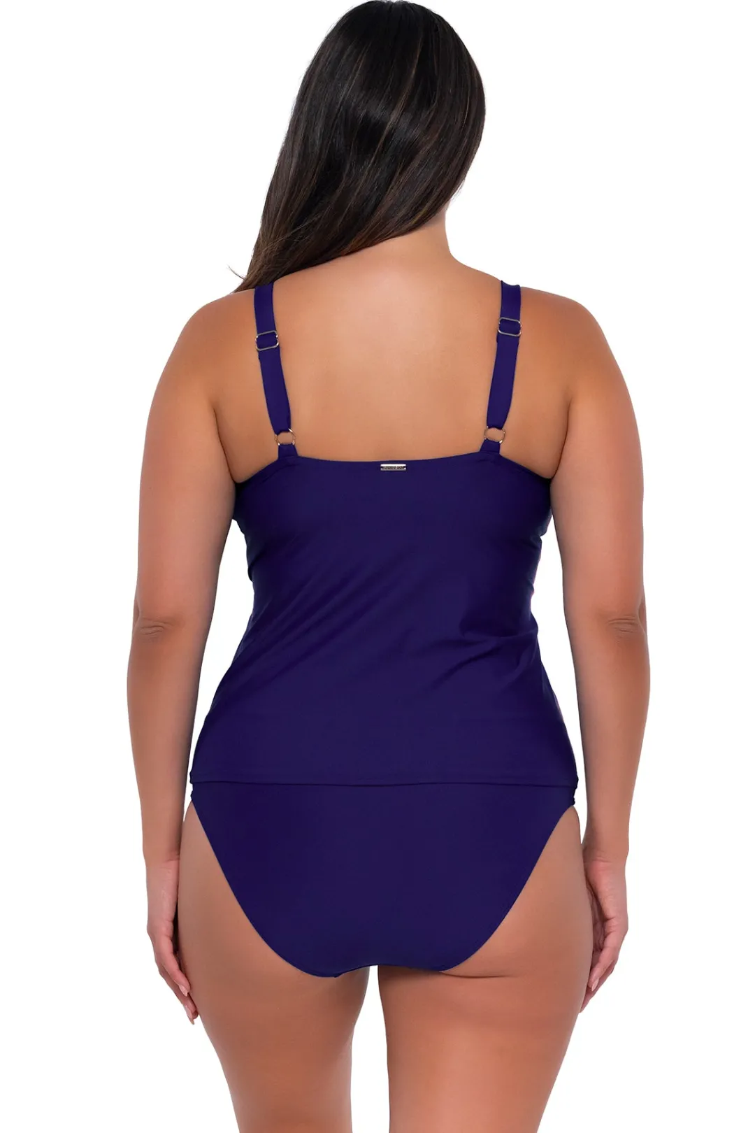 Sunsets Indigo Forever Tankini Top< Plus Size | Underwire