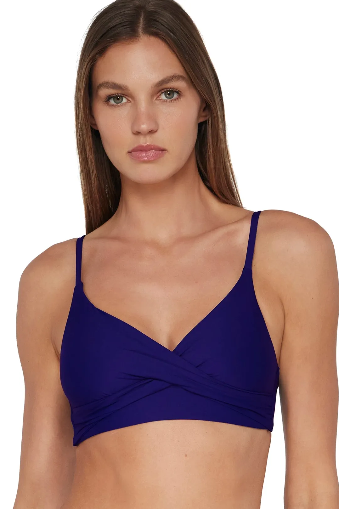 Sunsets Indigo Lyla Bralette Top< Wire-Free