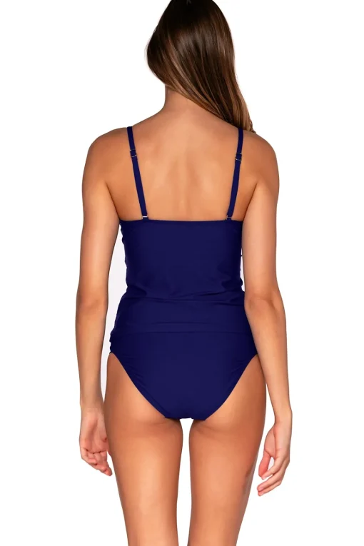 Sunsets Indigo Simone Tankini Top< Tankinis