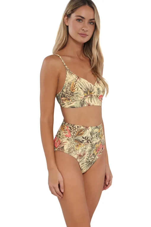 Sunsets Island Spice Hannah High Waist Bottom< Plus Size | High-Waist