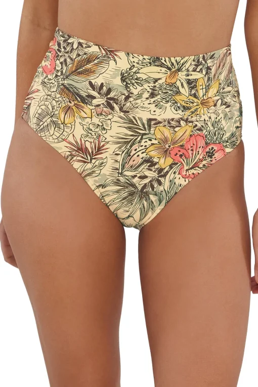 Sunsets Island Spice Hannah High Waist Bottom< Plus Size | High-Waist