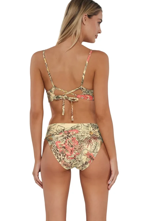 Sunsets Island Spice Lyla Bralette Top< Wire-Free