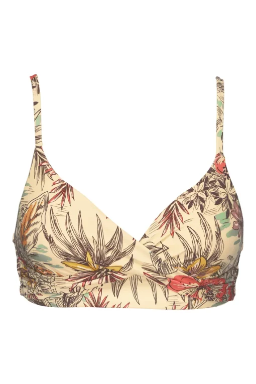 Sunsets Island Spice Lyla Bralette Top< Wire-Free