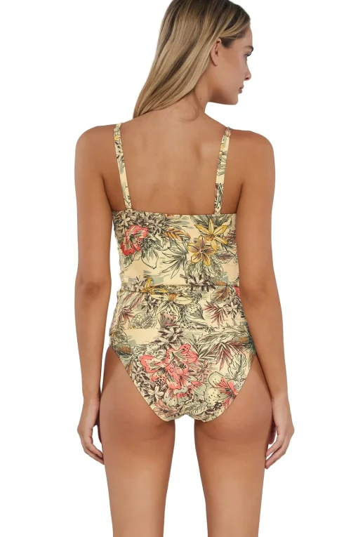 Sunsets Island Spice Simone Tankini Top< Wire-Free | Tankinis