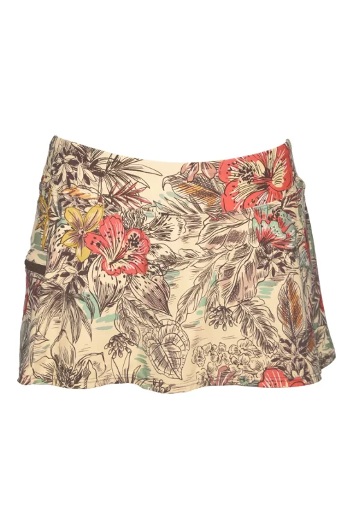 Sunsets Island Spice Sporty Swim Skirt< Plus Size