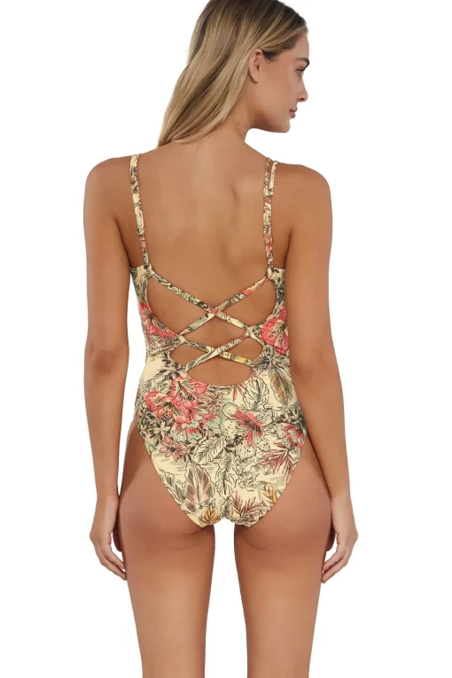 Sunsets Island Spice Veronica One Piece< Classic