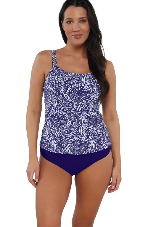 Sunsets Marina Taylor Tankini Top< Plus Size | Underwire