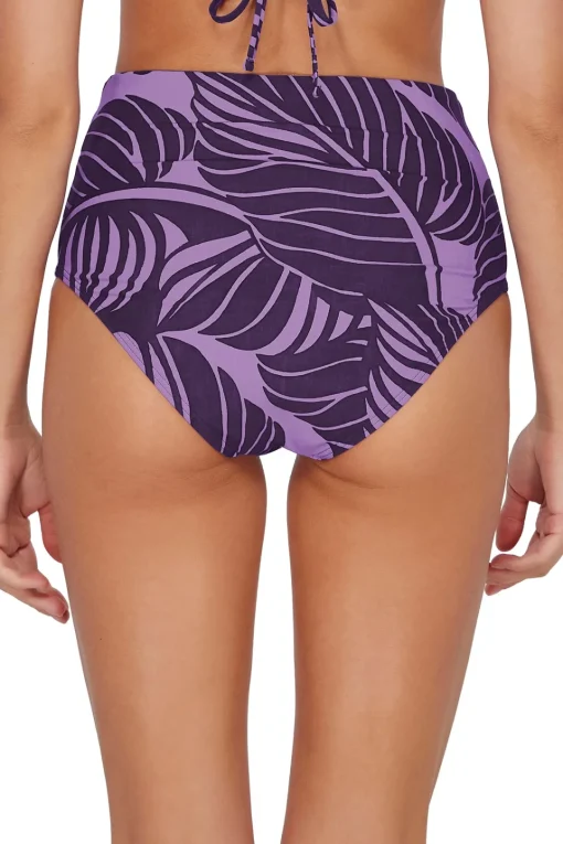 Sunsets Mystic Palms Capri High Waist Bottom< Plus Size | High-Waist