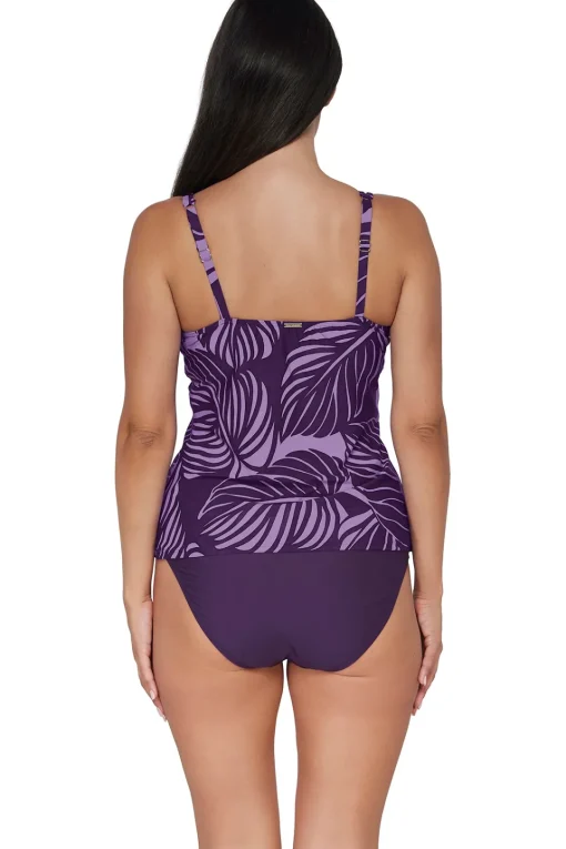 Sunsets Mystic Palms Taylor Tankini Top< Plus Size | Underwire