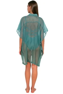 Sunsets Ocean Shore Thing Tunic< Cover-Ups