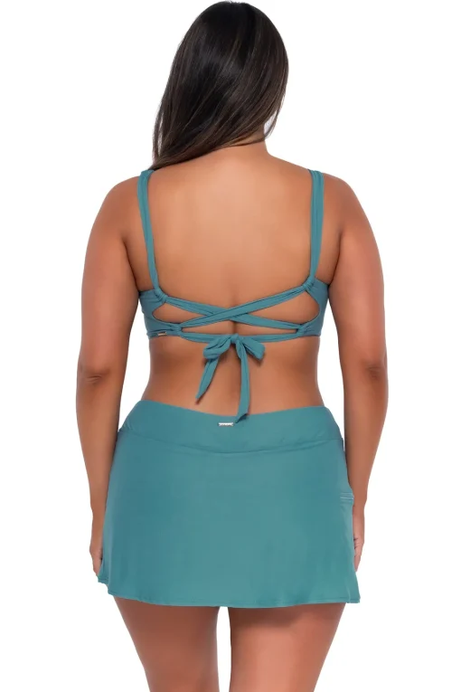 Sunsets Ocean Sporty Swim Skirt< Swim Skirts
