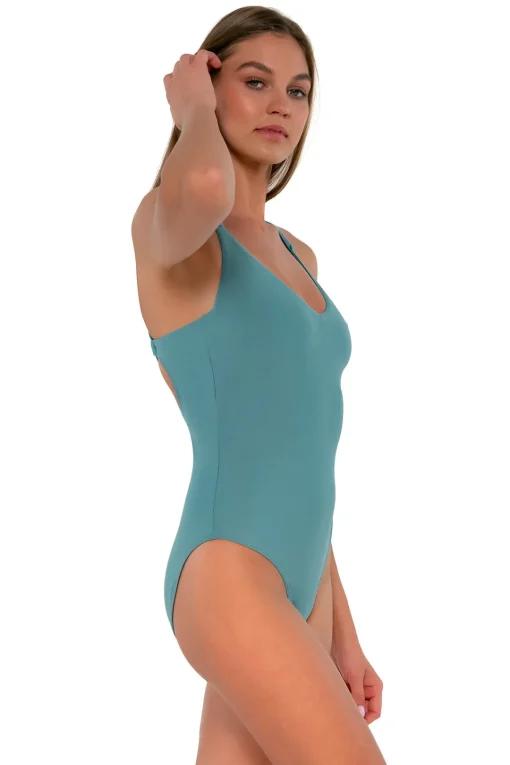 Sunsets Ocean Veronica One Piece< Classic