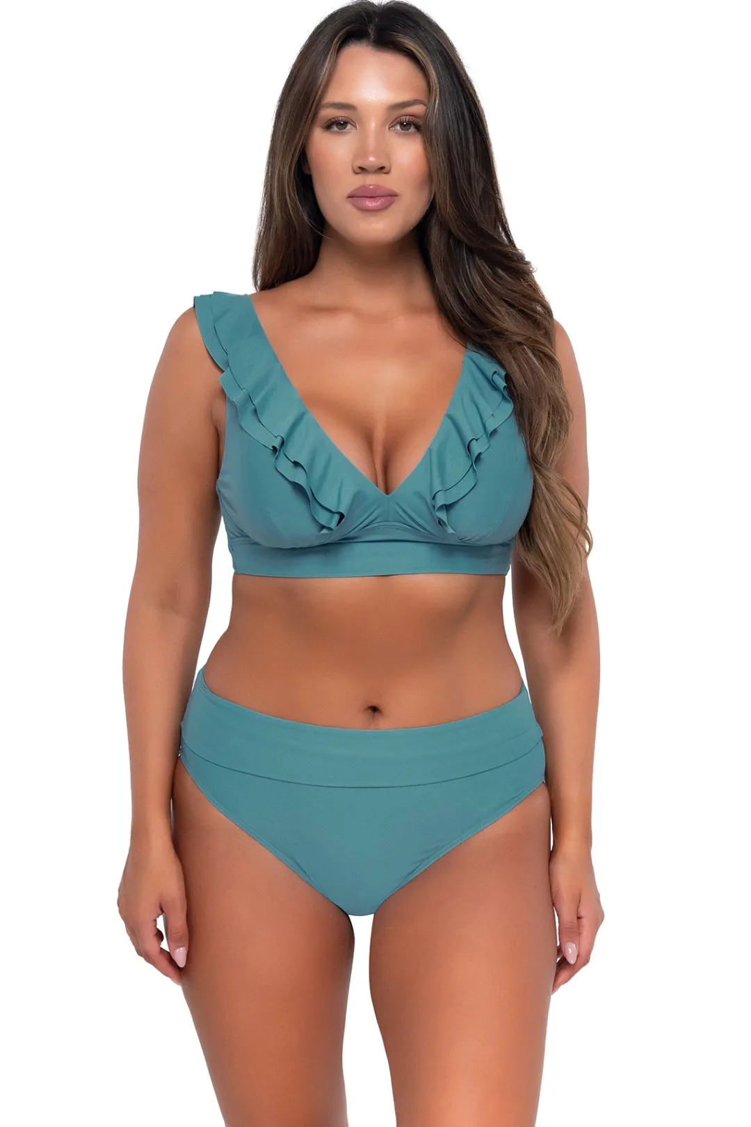 Sunsets Ocean Willa Wireless Top< Plus Size | Wire-Free